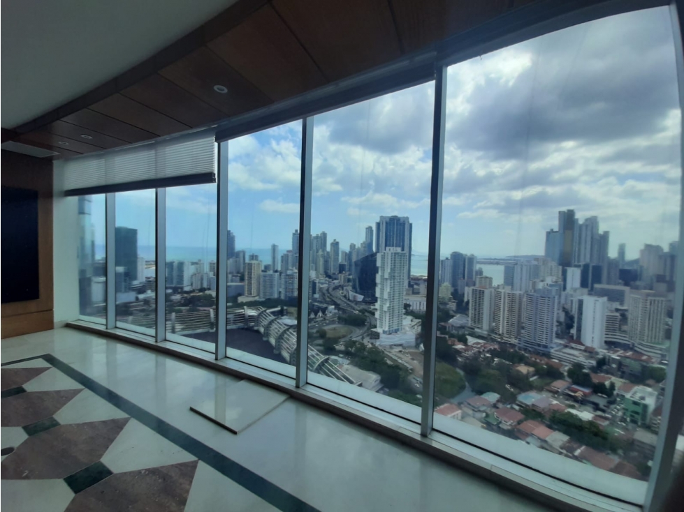ALQUILER OFICINA LUJO 540 M2 MTTO INLCUIDO CALLE 50, GLOBAL BANK — foto 4