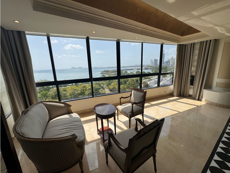 ALQUILER APARTAMENTO AMOBLADO O LINEA BLANCA AV BALBOA PH PRINCESA