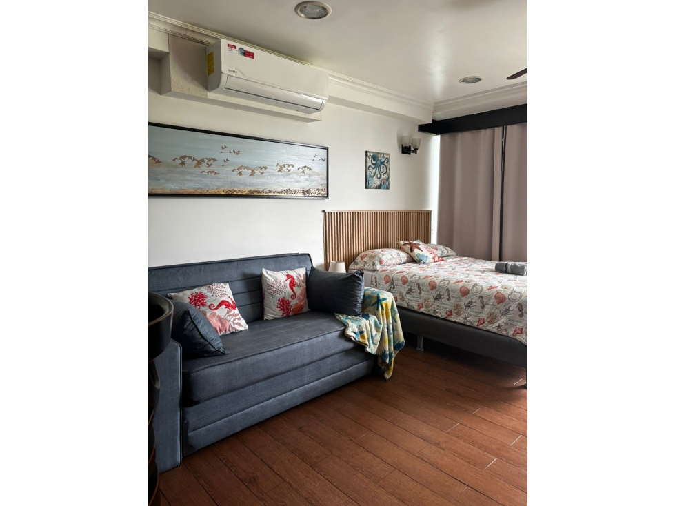 ALQUILER DE APARTAMENTO ( LOFT ) FRENTE AL MAR EN BALA BEACH, COLON AQ - 6
