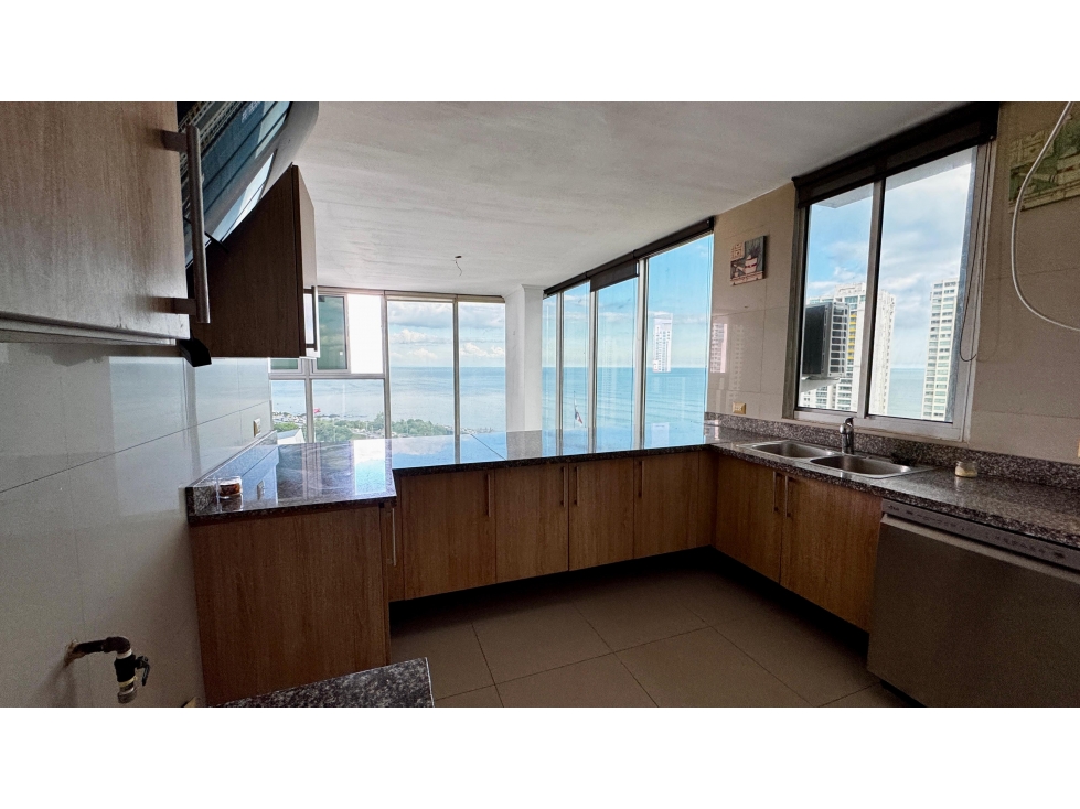 VENTA APARTAMENTO SAN FRANCISCO SIN AMOBLAR VISTA AL MAR 173M2 CV — foto 6