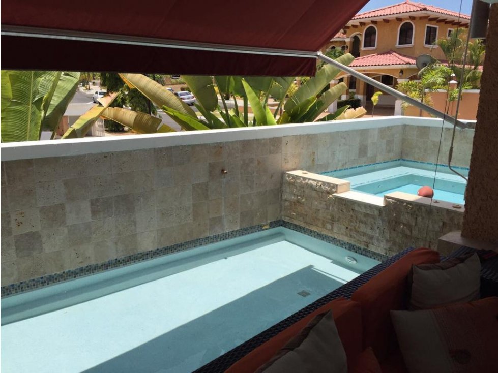 AMPLIA CASA L/B CON PISCINA CLAYTON VILLAGE 4REC 870 MT2 - 5