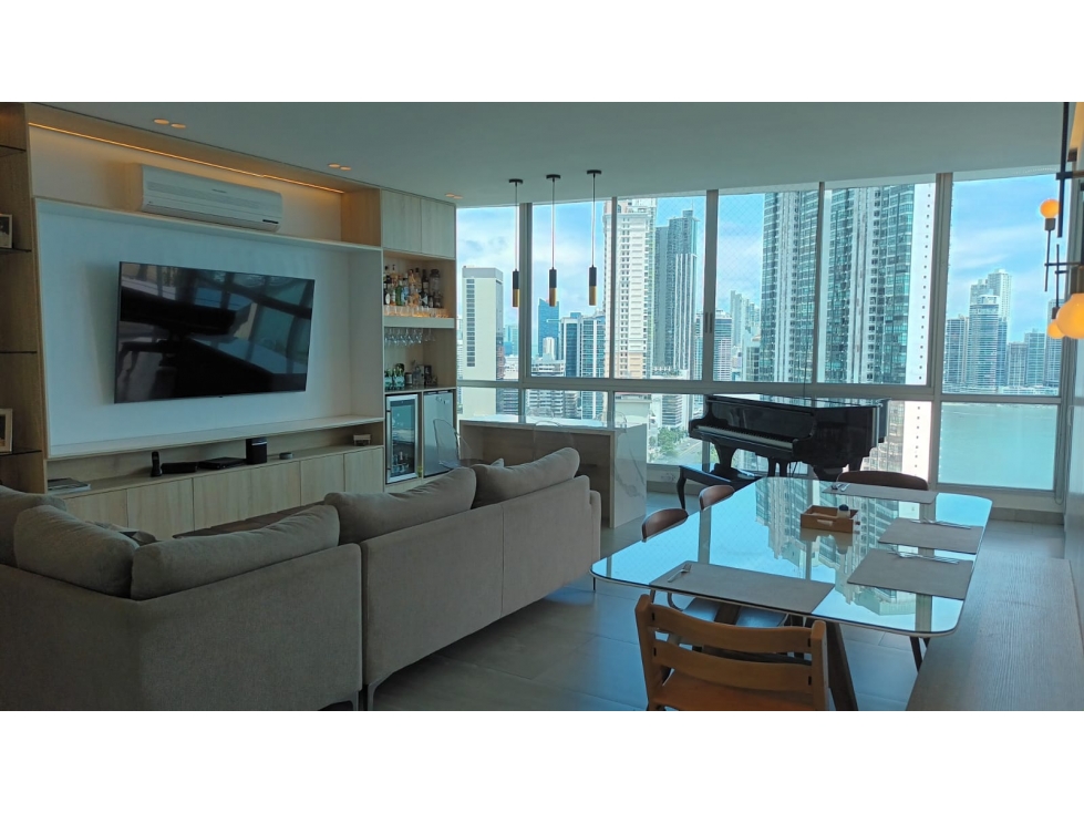 VENTA APARTAMENTO AMOBLADO 3 RECAMARAS EN BELLA VISTA CON DEPOSITO