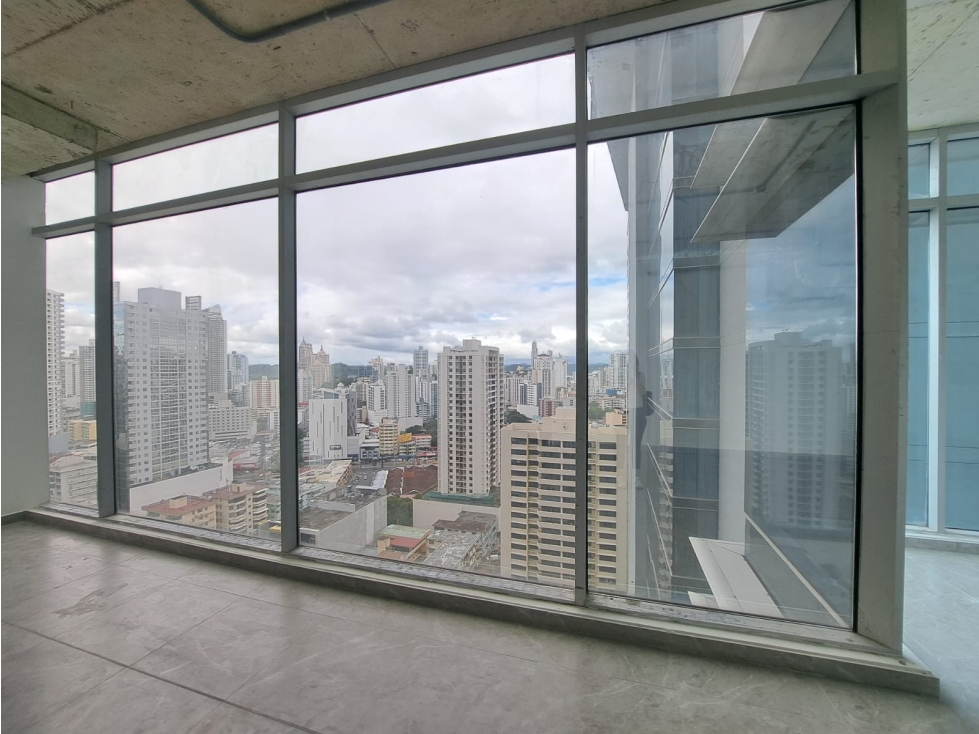ALQUILER OFICINA TERMINADA 104M2 SORTIS OBARRIO $8.5XM2 GANGA MC