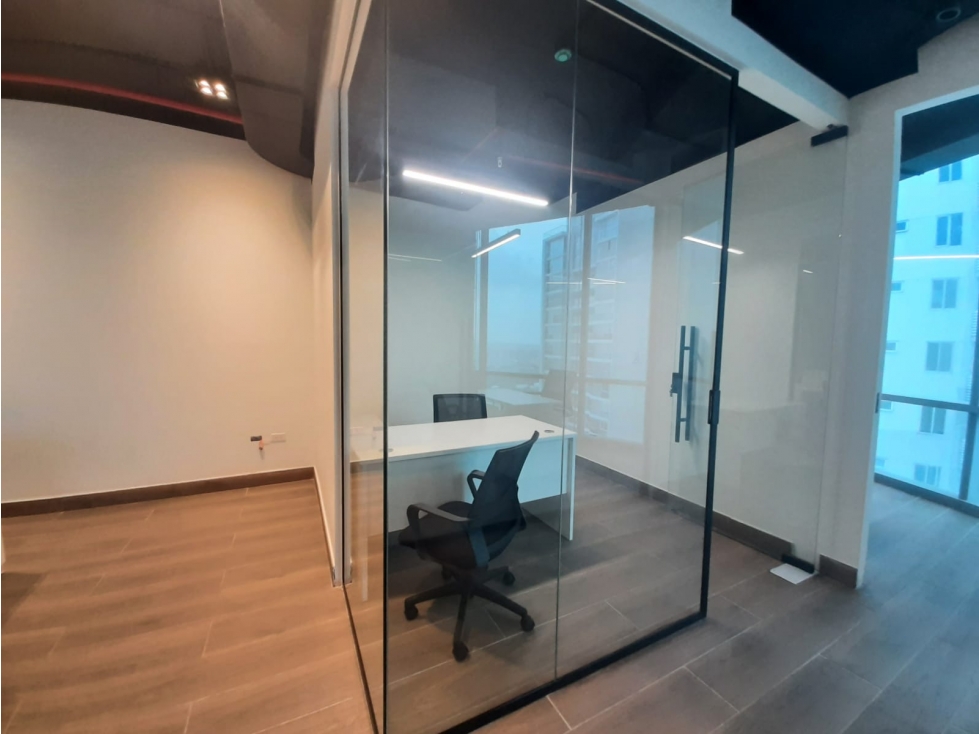 ALQUILER OFICINA AMOBLADA COSTA DEL ESTE 122M2 ESTRENAR MTTO INCLUIDO — foto 6