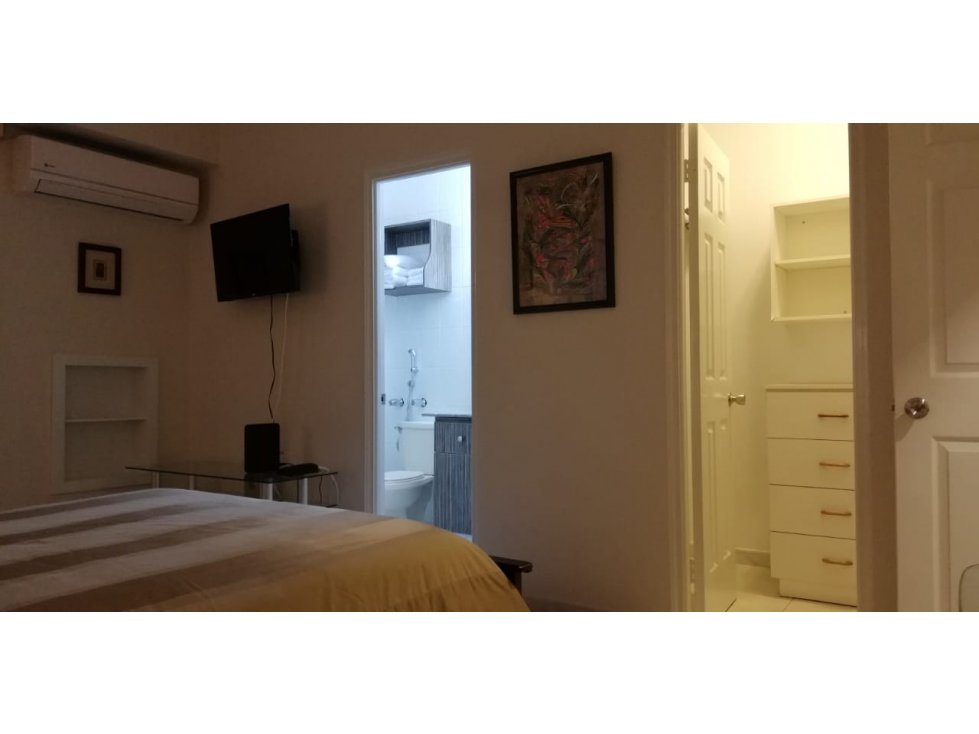 APARTAMENTO AMOBLADO EN PH ROYAL CENTER DE 1 REC - 6