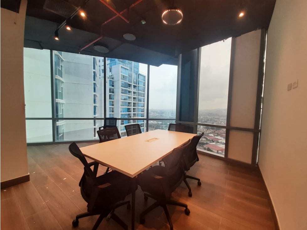ALQUILER OFICINA AMOBLADA COSTA DEL ESTE 122M2 ESTRENAR MTTO INCLUIDO — foto 5
