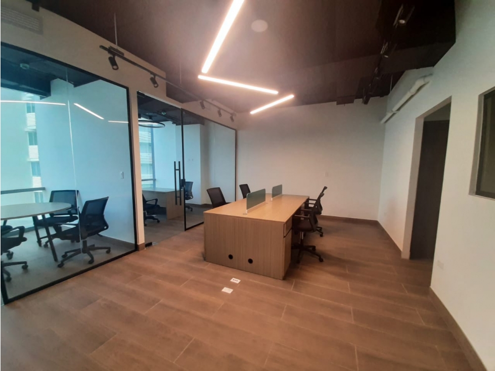 ALQUILER OFICINA AMOBLADA COSTA DEL ESTE 94 M2 FINANCIAL PARK MC — foto 2