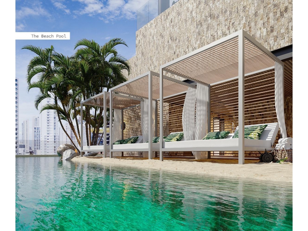 VENTA APARTAMENTO AMOBLADO TIPO LOFT EN COCO DEL MAR TC — foto 3