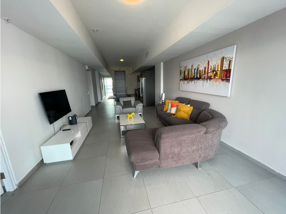 APARTAMENTO AMOBLADO EN PH YACHT CLUB 178MTS CON VISTA AL MAR