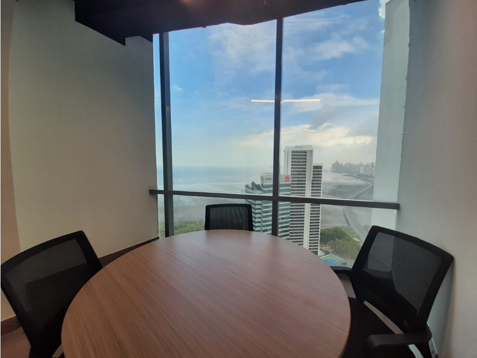 ALQUILER OFICINA AMOBLADA COSTA DEL ESTE 94 M2 FINANCIAL PARK MC — foto 3