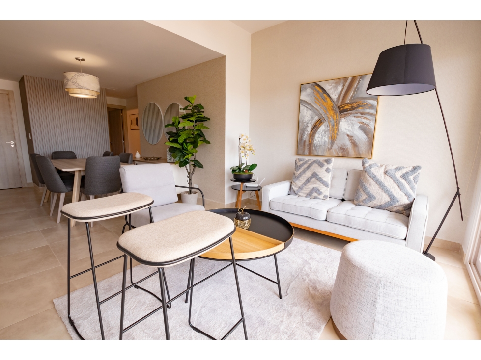 VENTA APARTAMENTO COCOLI AMOBLADO 134 M2 TUCAN COUNTRY CLUB MLD — foto 2