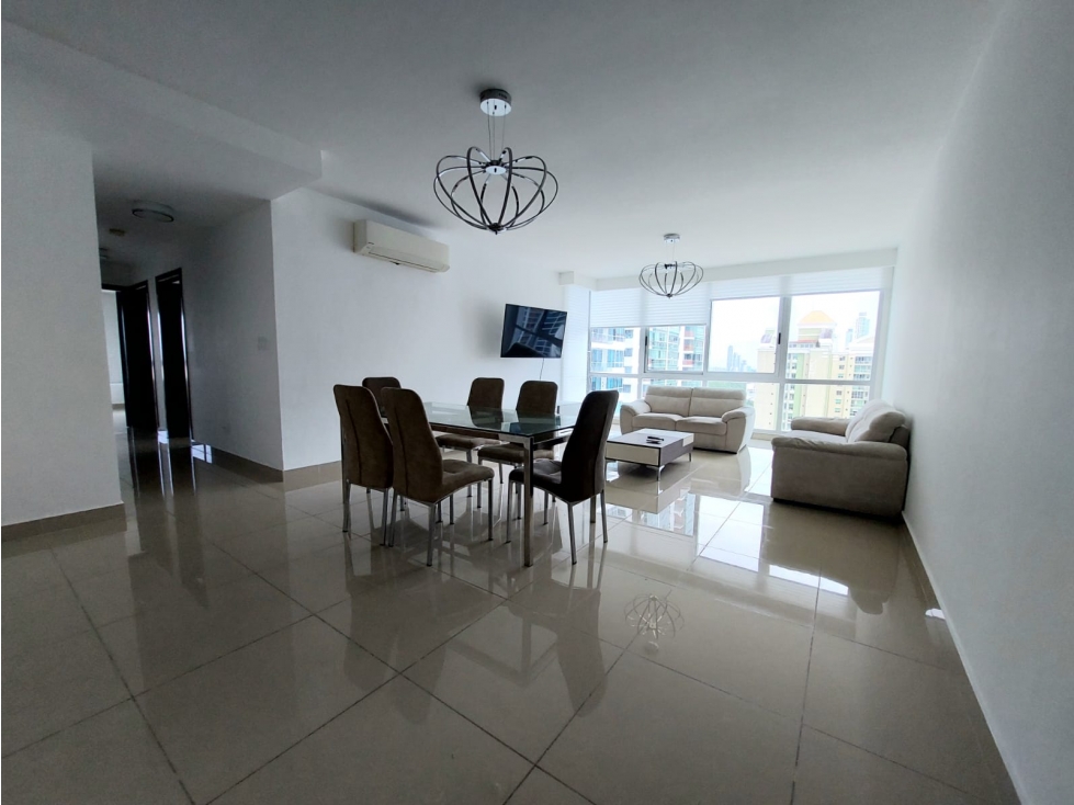 APARTAMENTO AMOBLADO EN COSTA DEL ESTE PH TOP TOWERS 3 RECAMARAS