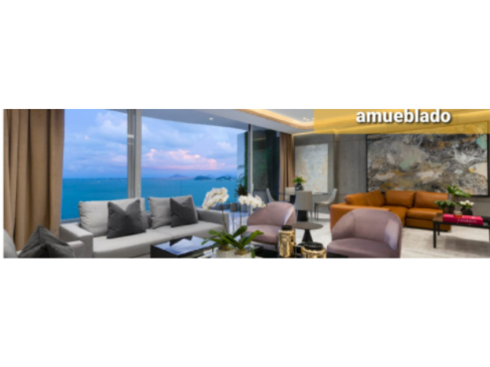 APARTAMENTO AMOBLADO DE 3 RECÁMARAS 329 M2 THE TOWERS, PAITILLA