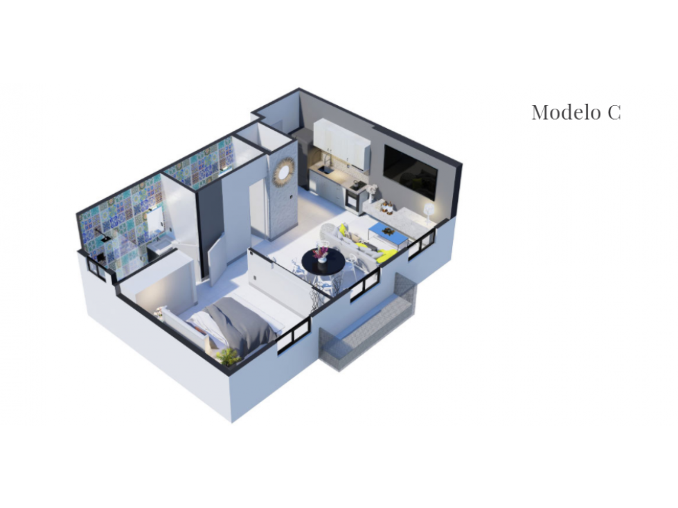 INVIERTE EN APARTAMENTO ESTUDIO DE 58 M2 EN THE GRAY - CALLE 50 — foto 3