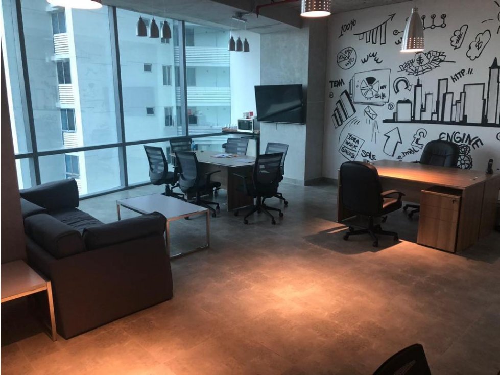 VENTA DE OFICINA OFICINA AMOBLADA FINANCIAL PARK , COSTA DEL ESTE - 3
