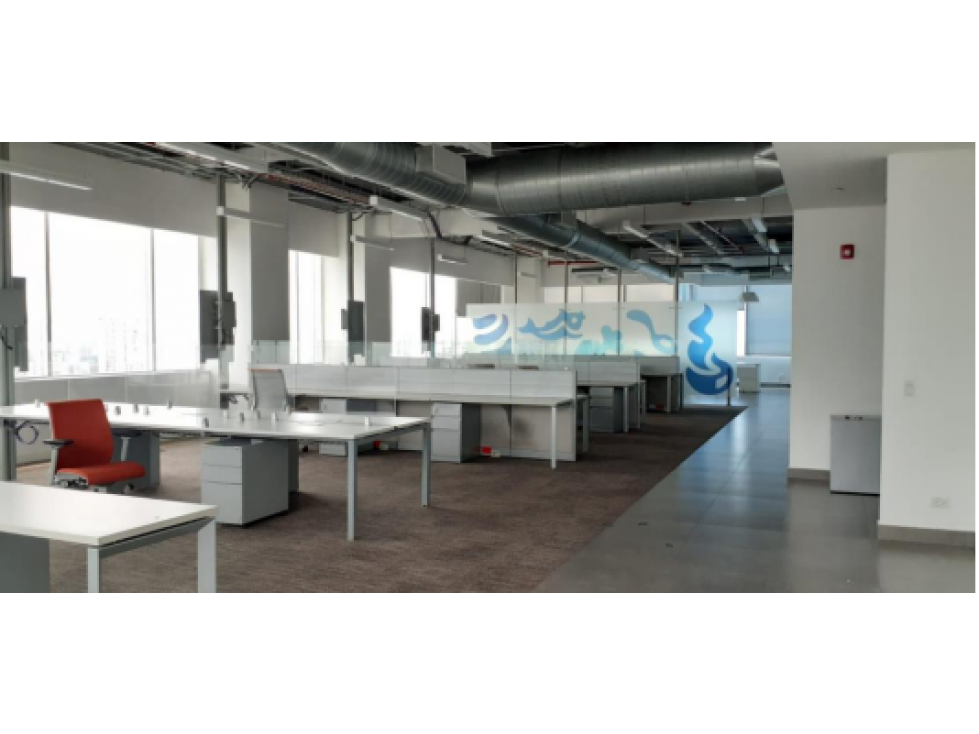 OFICINA AMOBLADA DE 408 M2 TORRE LAS AMERICAS — foto 3