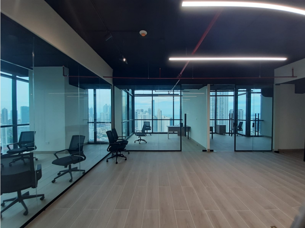 OFICINA 247M2 AMOBLADA SERVICIOS/MTTO INLCUIDO, EN TOWERBANK CALLE 50 — foto 3