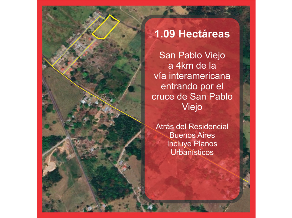 VENDO UNA HECTAREA DE TERRENO COLINDANTE CON URBANIZACION SAN PABLO — foto 2
