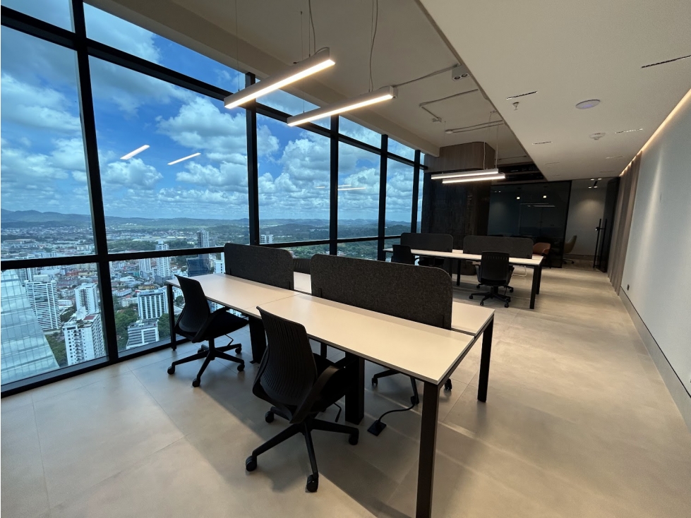 ALQUILER OFICINA AMOBLADA TOWER FINANCIAL CENTER - 2