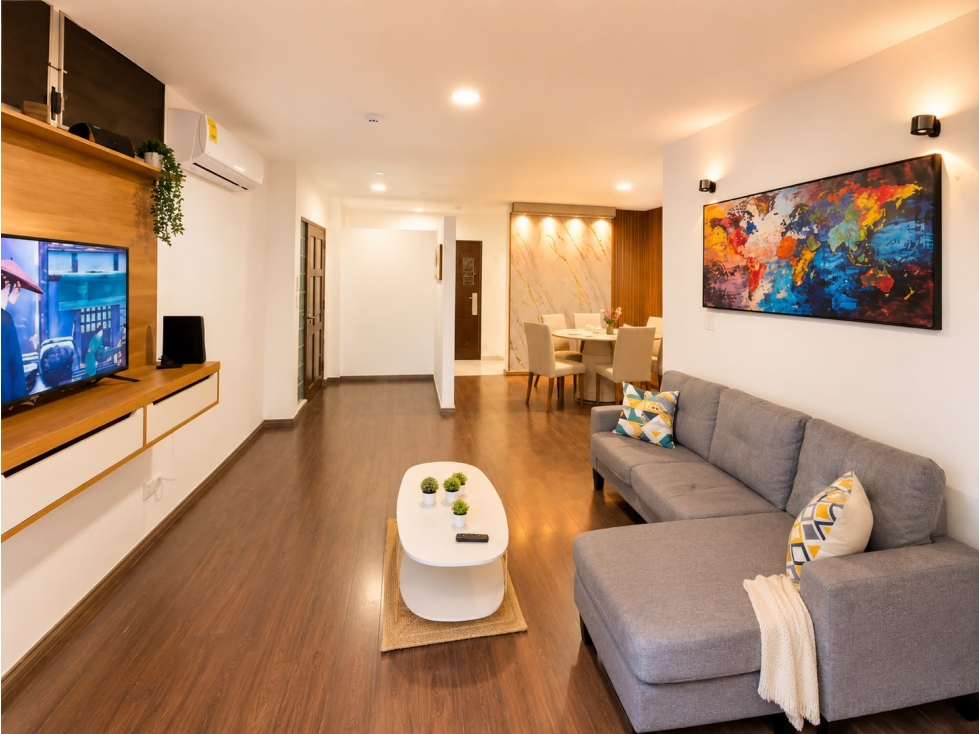 ALQUILO APARTAMENTO AMOBLADO SAN FRANCICO ESTRENAR DEVEAUX VV