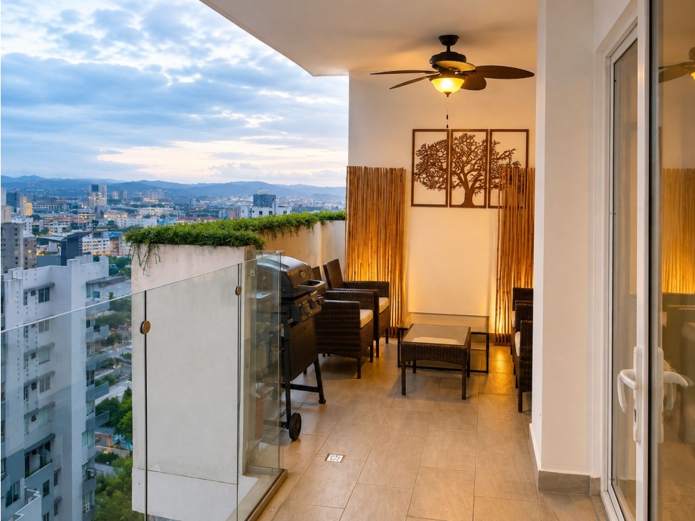 ALQUILER APARTAMENTO AVENIDA BALBOA BALCÓN AMOBLADO 2 REC GREENVIEW — foto 4