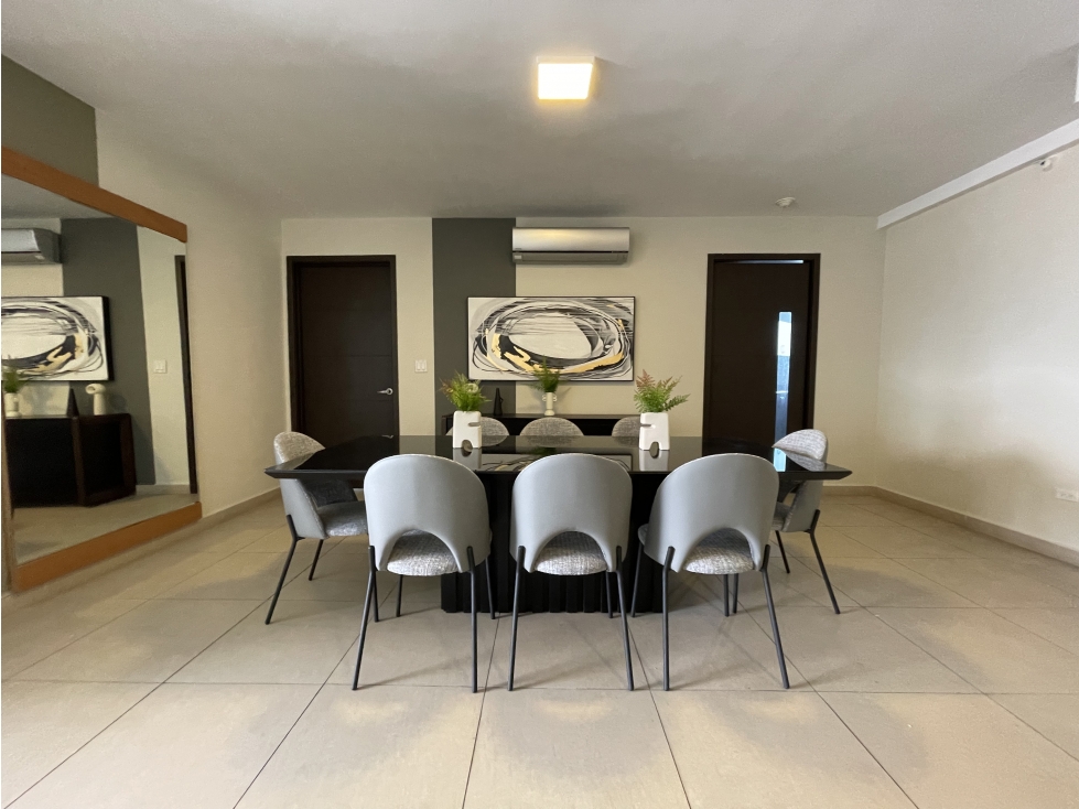 VENTA APARTAMENTO AMOBLADO PISO ALTO COSTA DEL ESTE COUNTRY CLUB