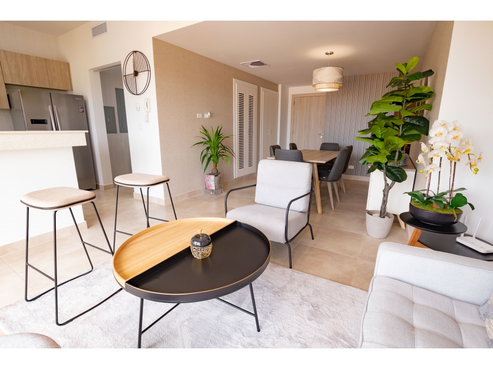 VENTA APARTAMENTO COCOLI AMOBLADO 134 M2 TUCAN COUNTRY CLUB MLD