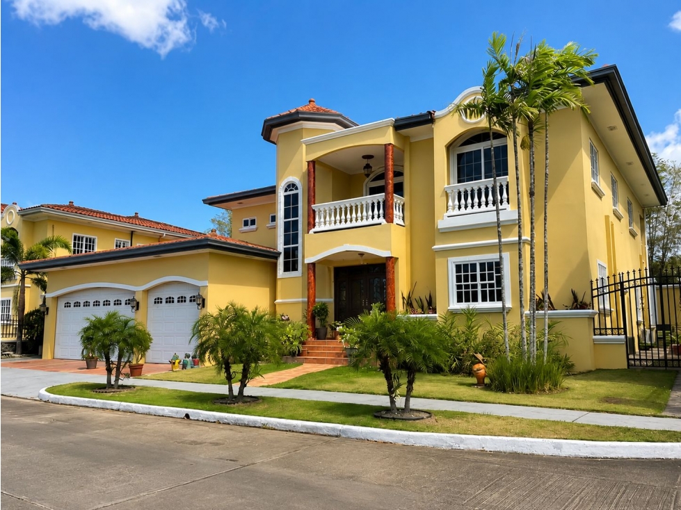 VENTA CASA CLAYTON 762M2 AMOBLADA RAINFOREST VILLAGE MLD