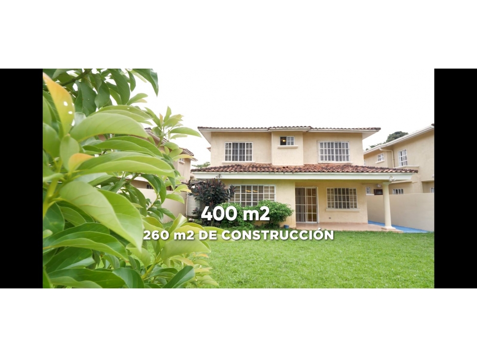 ALQUILER DE CASA CLAYTON ALBROOK GARDENS 3 RECAMARAS