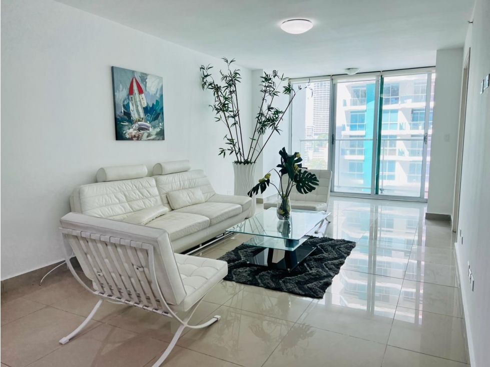 APARTAMENTO AMOBLADO EN AVENIDA BALBOA 3REC BELLA VISTA PARA NOV