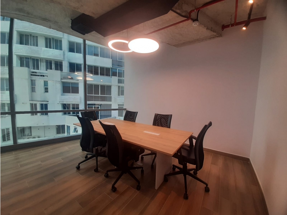 ALQUILER OFICINA AMOBLADA COSTA DEL ESTE 140M2 ESTRENAR MTTO INCLUIDO — foto 4