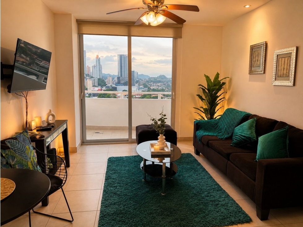 APARTAMENTO AMOBLADO 2 RECAMARAS MODERNO PLAZA EDISON EL MARE — foto 3