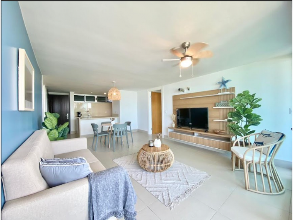 APARTAMENTO AMOBLADO 114 M2 EN PH BAHIA GORGONA, PLAYA SERENA — foto 2