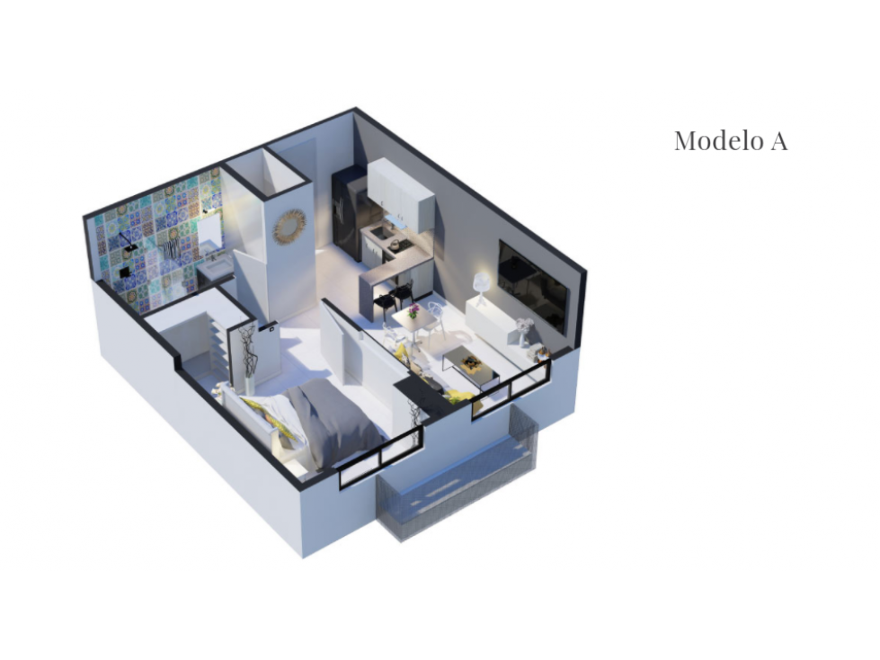 INVIERTE EN APARTAMENTO ESTUDIO DE 58 M2 EN THE GRAY - CALLE 50 — foto 4