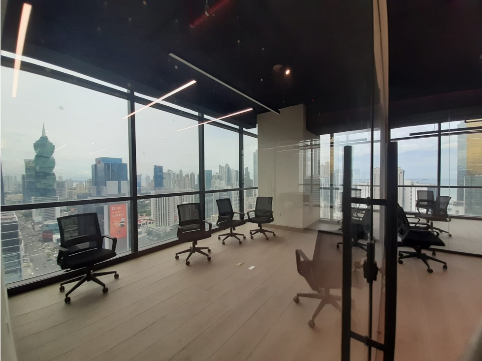 OFICINA 247M2 AMOBLADA SERVICIOS/MTTO INLCUIDO, EN TOWERBANK CALLE 50 — foto 4