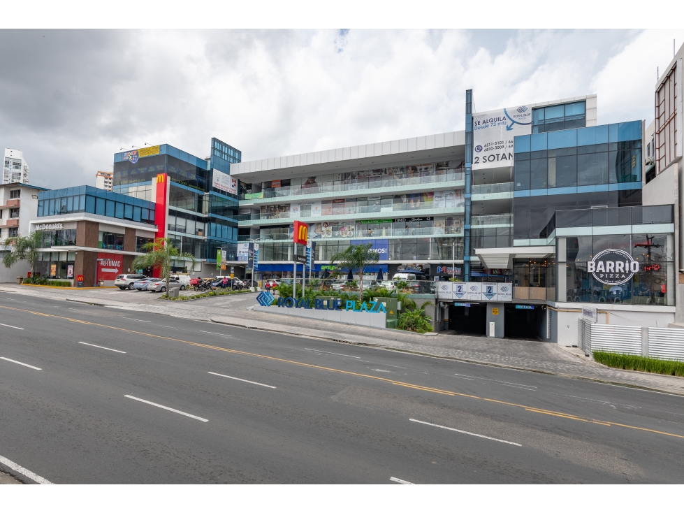 ALQUILER LOCAL 100M2 PLANTA BAJA VIA PORRAS ROYAL BLUE PLAZA