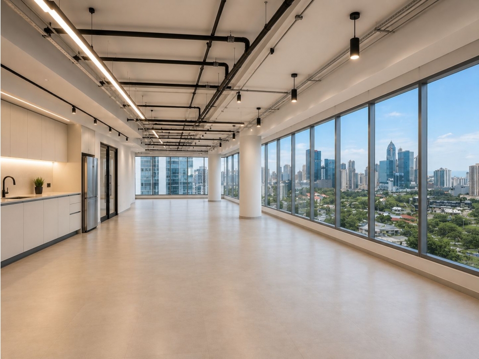 ALQUILER OFICINA CALLE 50 PISO ALTO 250M2 MLD