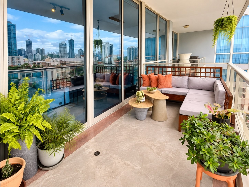 VENTA APARTAMENTO PH VISTA BALBOA AV BALBOA 2REC 2BAÑOS AMOBLADO CV — foto 4