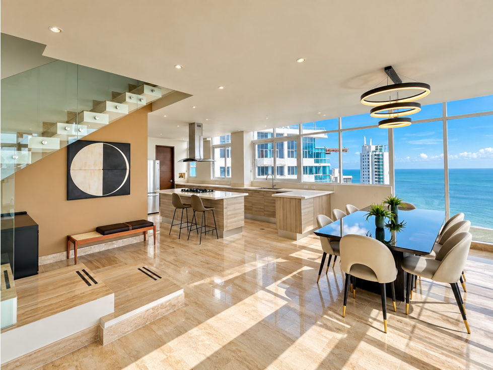 ALQUILER PENTHOUSE COSTA DEL ESTE 217M2 2 NIVELES PH THE REGENT MLD — foto 2