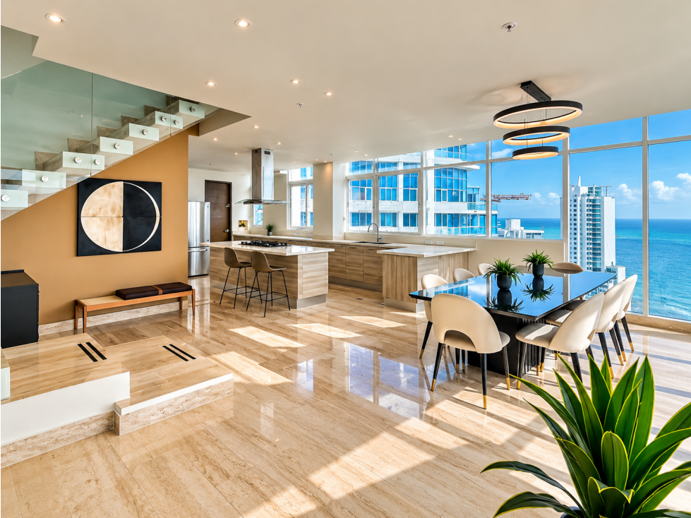 ALQUILER PENTHOUSE COSTA DEL ESTE 217M2 2 NIVELES PH THE REGENT MLD — foto 3