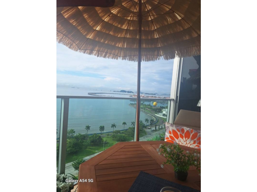 VENTA DE APARTAMENTO CENTRICO CON VISTA AL MAR EN AV BALBOA PH H2O YL — foto 2