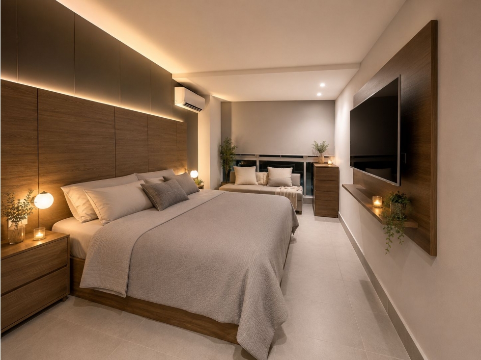 VENTA APARTAMENTO 3 REC AMOBLADO AMENIDADES TIPO RESORT CARRASQUILLA — foto 4
