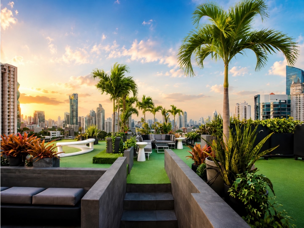 VENTA PENTHOUSE PUNTA PAITILLA MODERNO DE 4 RECAMARAS 800M2 MLD