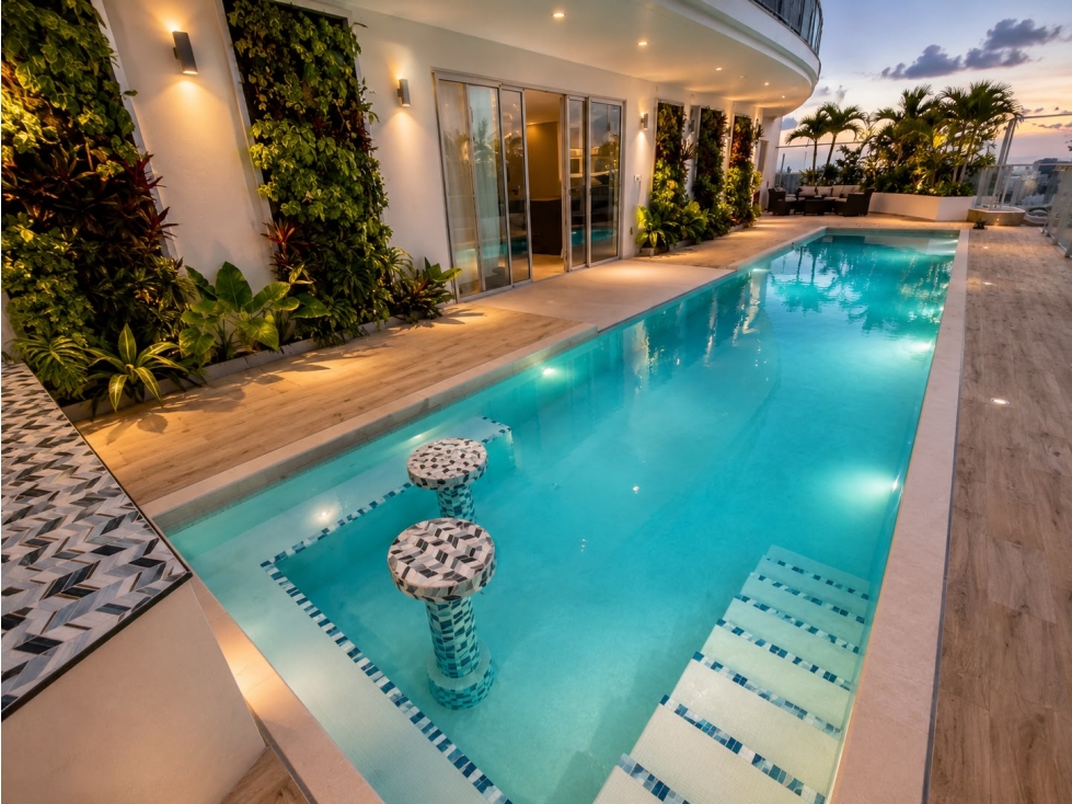 VENTA PENTHOUSE PUNTA PACIFICA 985 M2 AMOBLADO Y PISCINA MLD — foto 3