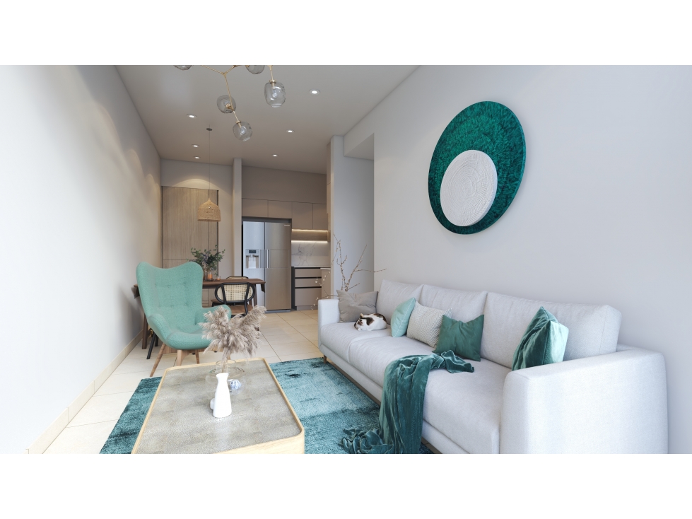 VENTA APARTAMENTO COCOLI 49M2 CANAL BREEZE TUCAN COUNTRY CLUB MLD — foto 3