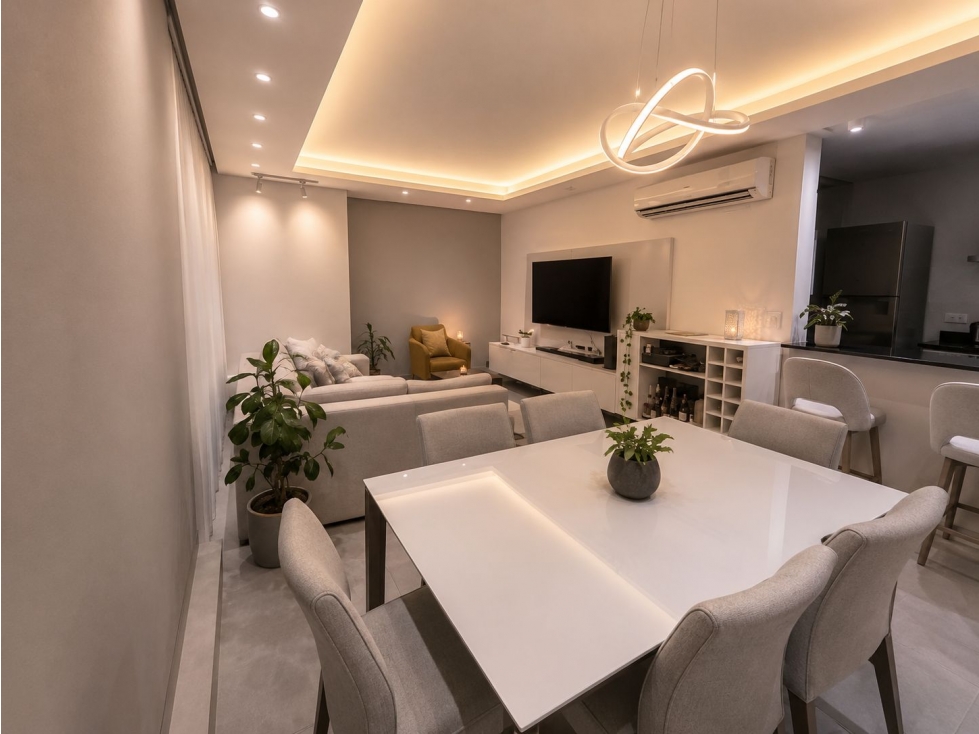 VENTA APARTAMENTO 3 REC AMOBLADO AMENIDADES TIPO RESORT CARRASQUILLA