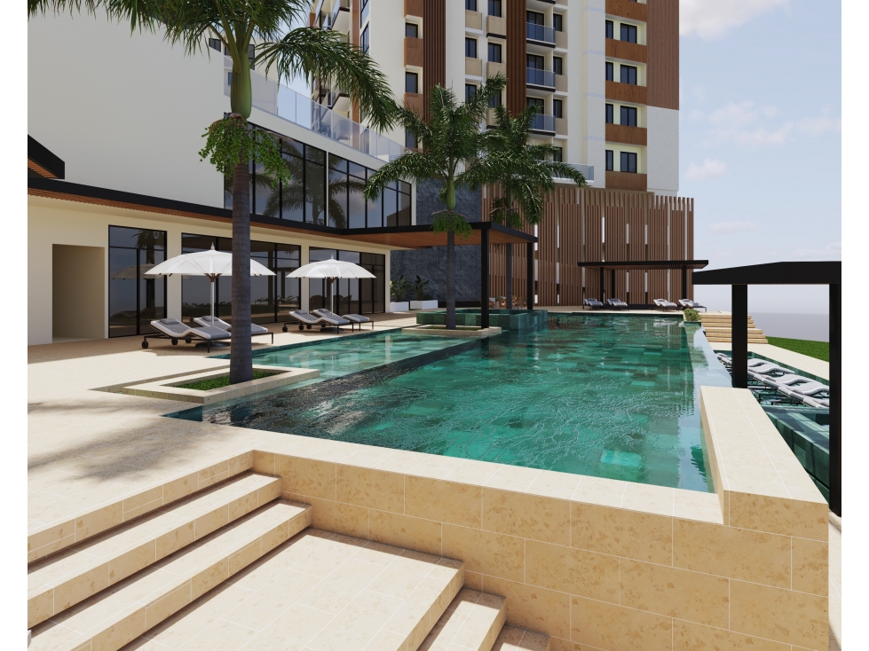 VENTA APARTAMENTO COCOLI 49M2 CANAL BREEZE TUCAN COUNTRY CLUB MLD