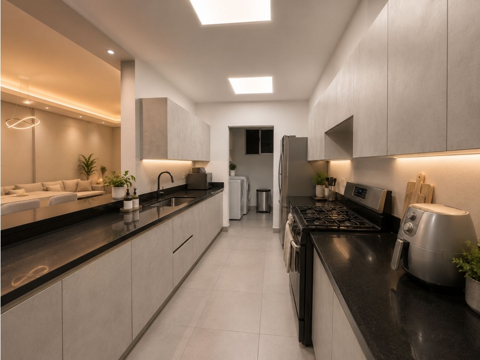 VENTA APARTAMENTO 3 REC AMOBLADO AMENIDADES TIPO RESORT CARRASQUILLA — foto 3