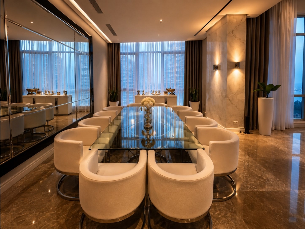 VENTA PENTHOUSE PUNTA PACIFICA 985 M2 AMOBLADO Y PISCINA MLD — foto 5