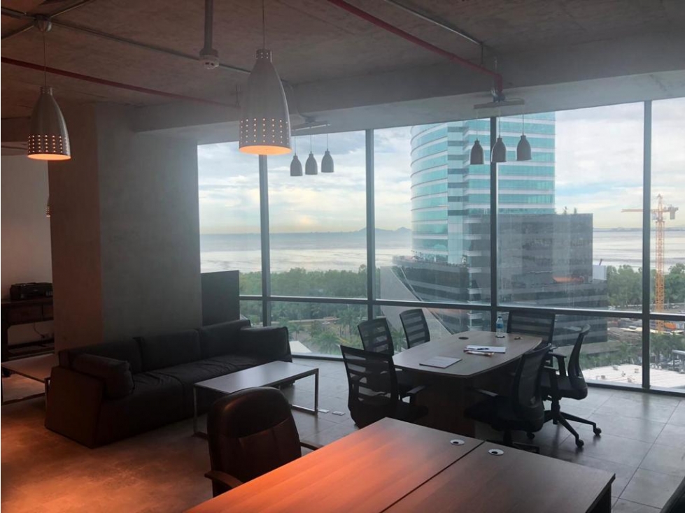 VENTA DE OFICINA OFICINA AMOBLADA FINANCIAL PARK , COSTA DEL ESTE - 5